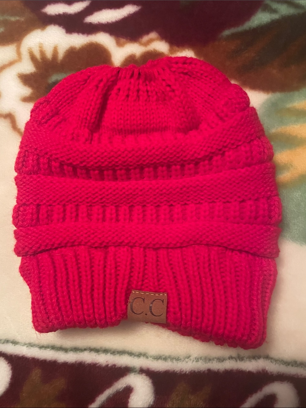 C.C. Exclusives Cable Knit Beanie